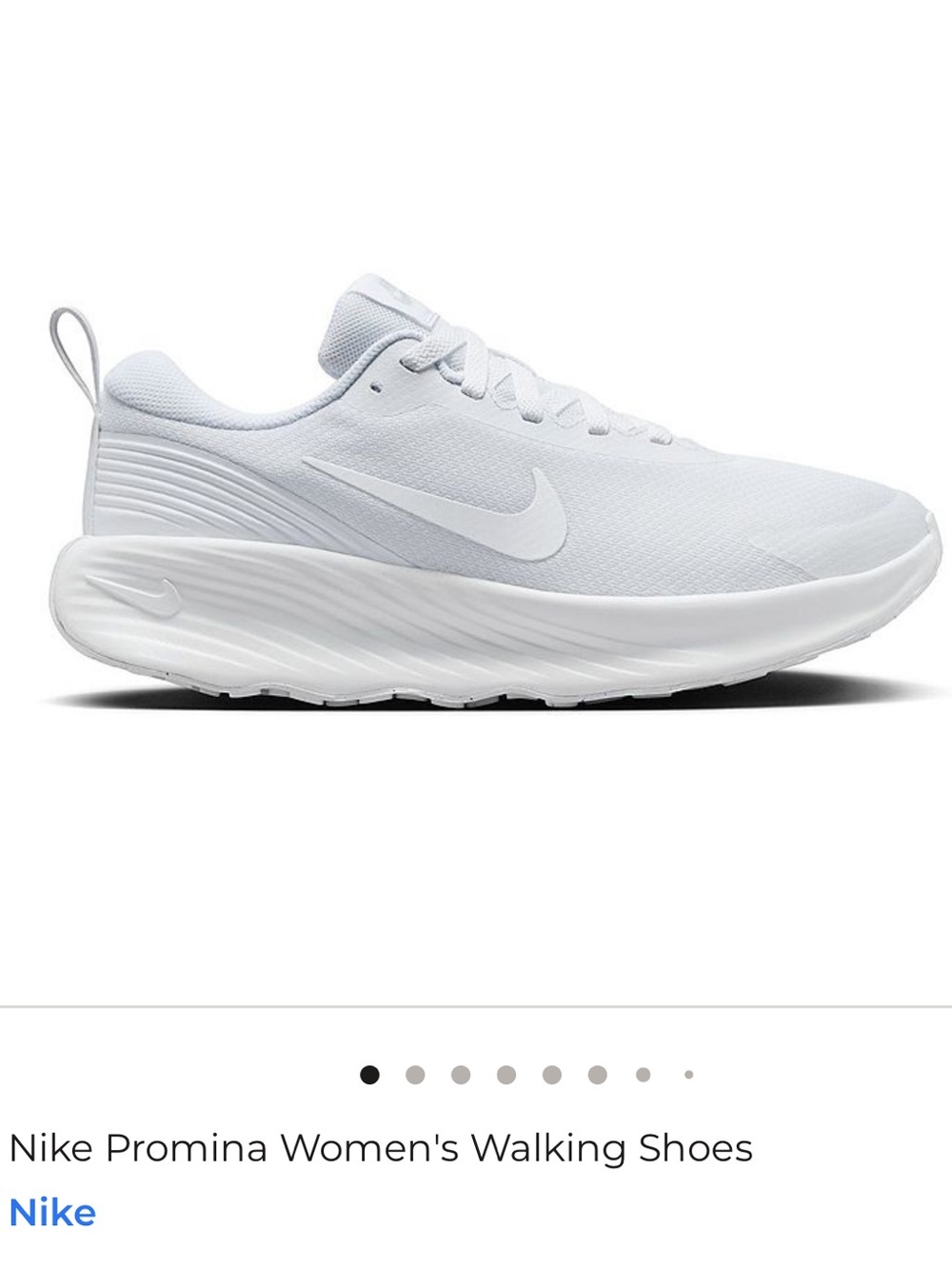 Nike Promina Women’s White Walking Sneakers